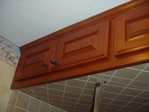 Over Shower cabinet storage