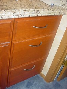 Crystal Drawer Vanity Cabinets 