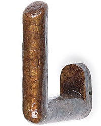 Accents Collection hang-up (4-1/4"h 1"d)