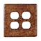 AC50-24 Accents Collection - Duplex (Electrical) Style Double Plate Cover 5" x 5" (Special Order Onl