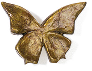 FB283 Flutterbyes Collection Knob 2-7/8" x 2-1/8" (Special Order Only)