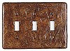 AC50-32 Accents Collection - Toggle Style Triple Wall Plate Cover 6-1/2" x  4-1/2" (Special Order On