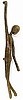 MH113-01 Manhandles Pull (Mirror Image) Approx 9" Head to Toe. (Special Order Only)